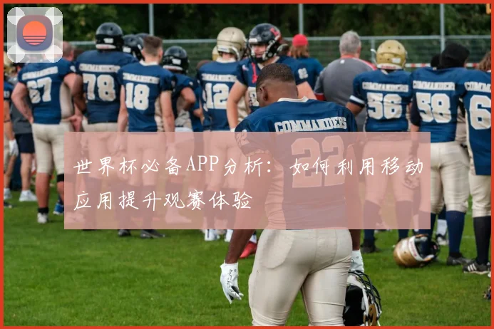 世界杯必备APP分析：如何利用移动应用提升观赛体验